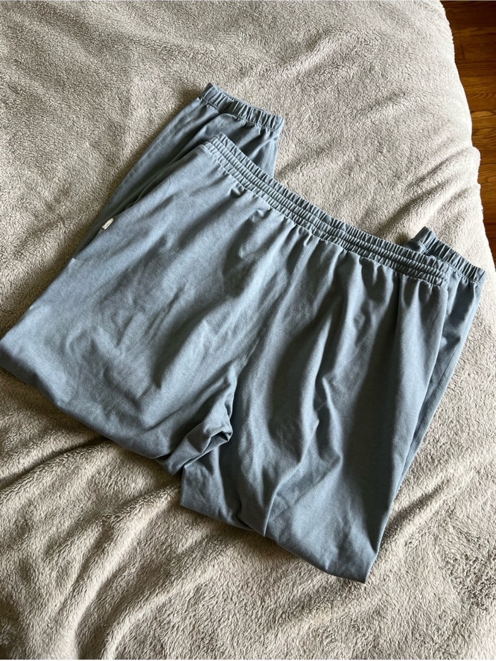 Vuori Women’s Flint Blue Boyfriend Sweatpants Large - Picture 4 of 5